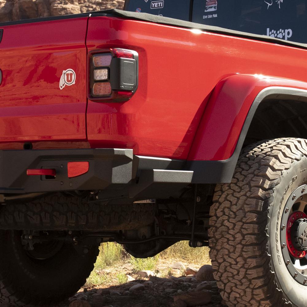 Rock Slide 20-22 Jeep JT Gladiator Rear Sliders thumbnail 2