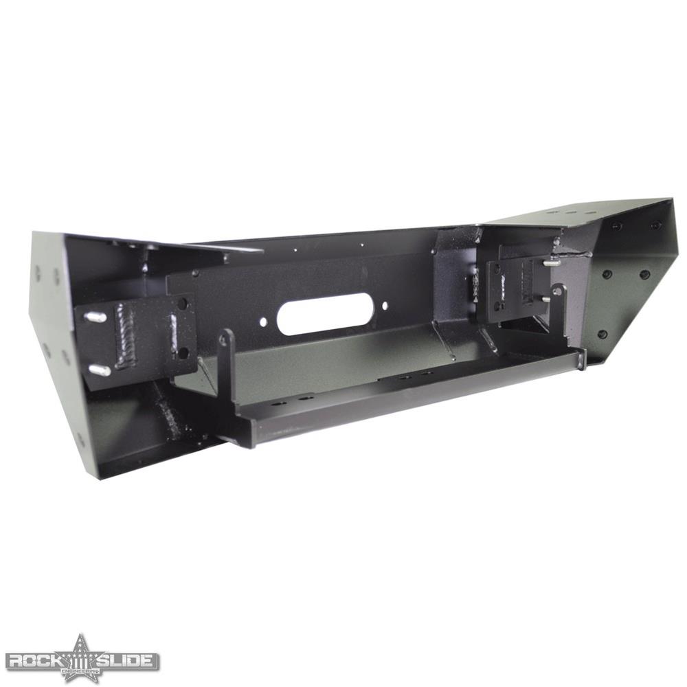 Rock Slide Engineering Bumpers FB-S-100-JK Rigid Shorty Front Bumper, Complete With Winch Plate, 2007-18 Jeep JK 2-4 Door thumbnail 4