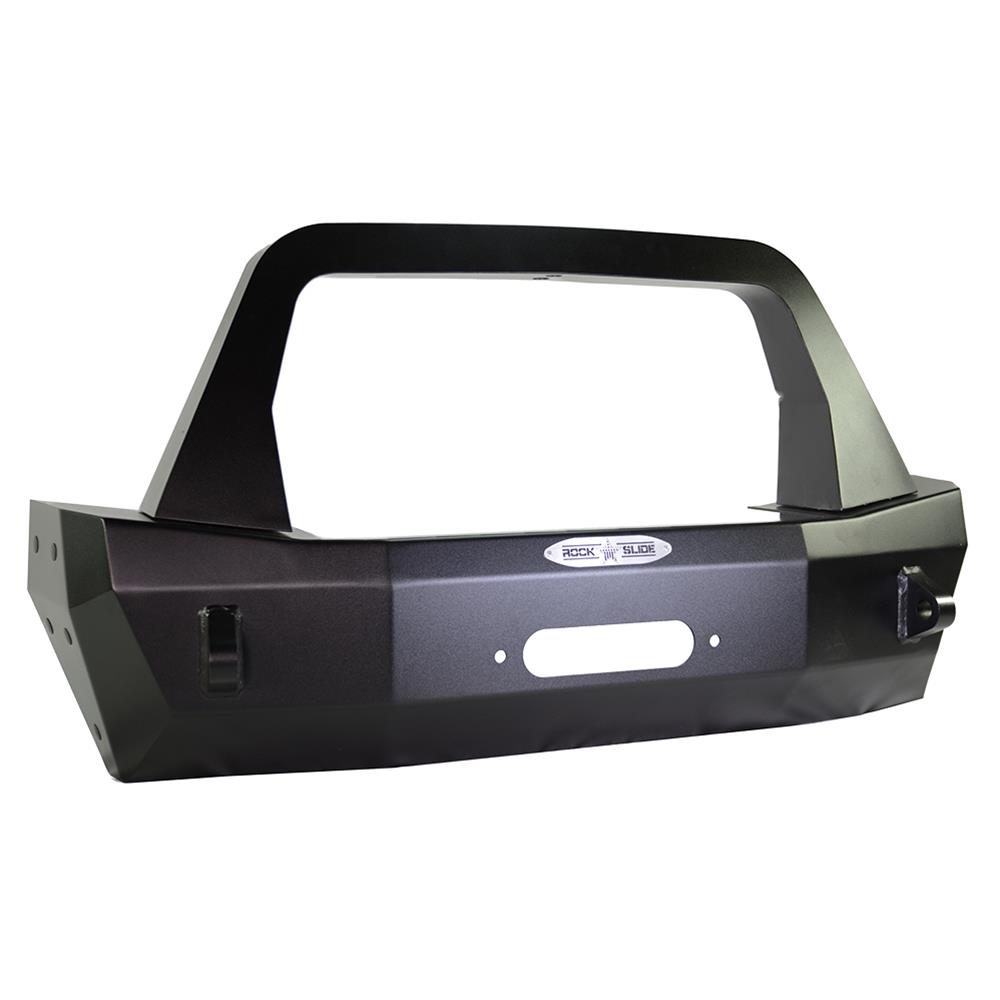Rock Slide 18-22 Jeep JL 2-4 Door Rigid Shorty Front Bumper / Complete With Winch Plate thumbnail 7