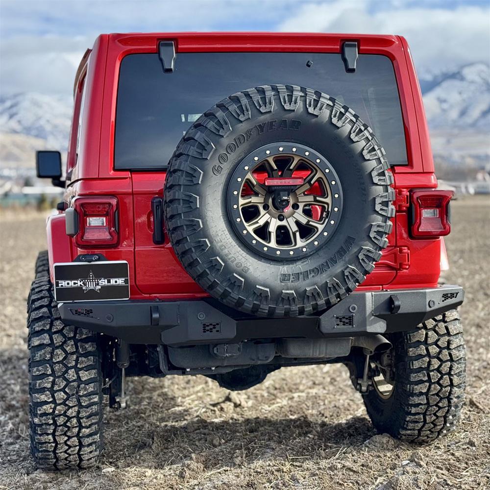 Rock Slide Engineering Bumpers RB-F-300-JL Rear Bumper/No Tire Carrier For 18-25 Jeep Wrangler JL 2-4 Door thumbnail 4