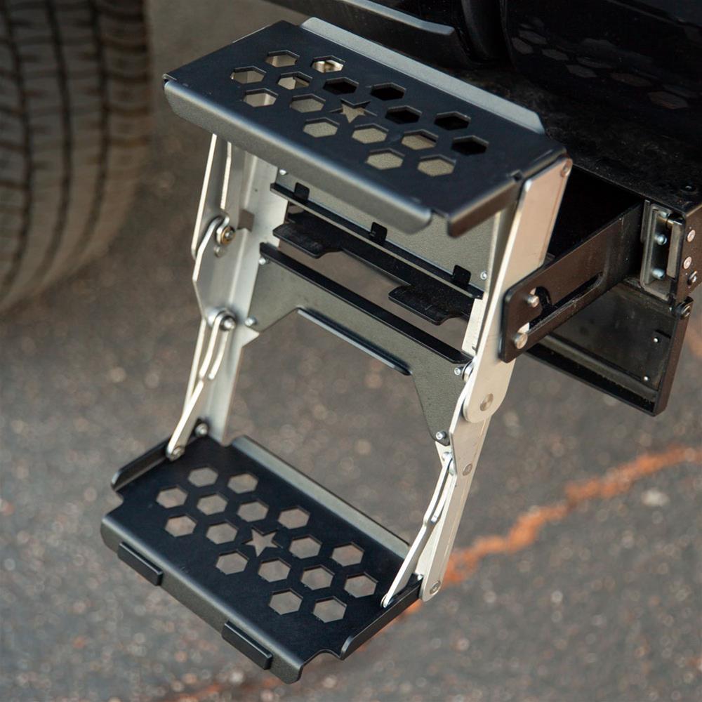 Rock Slide Engineering 17-22 Ford F-250 Super Duty R-STEP 9In Wide Bedstep Attachment Bracket Driver thumbnail 3