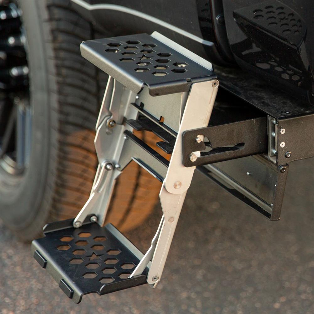 Rock Slide Engineering 17-22 Ford F-250 Super Duty R-STEP 9In Wide Bedstep Attachment Bracket Driver thumbnail 2