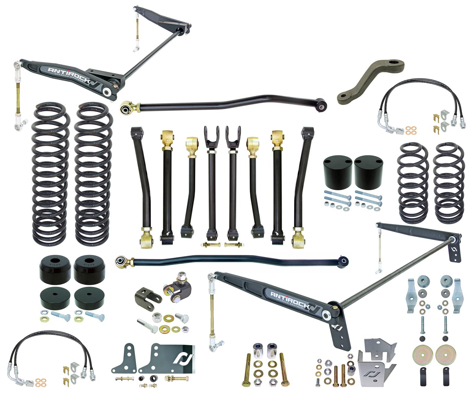 Rock Jock CE-9807JCE Rock Jock Johnny Joint Suspension Lift Kits ...