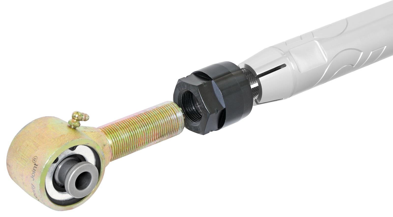 RockJock JL/JT RockNut Front Lower Billet Aluminum Control Arms Double Adjustable thumbnail 4