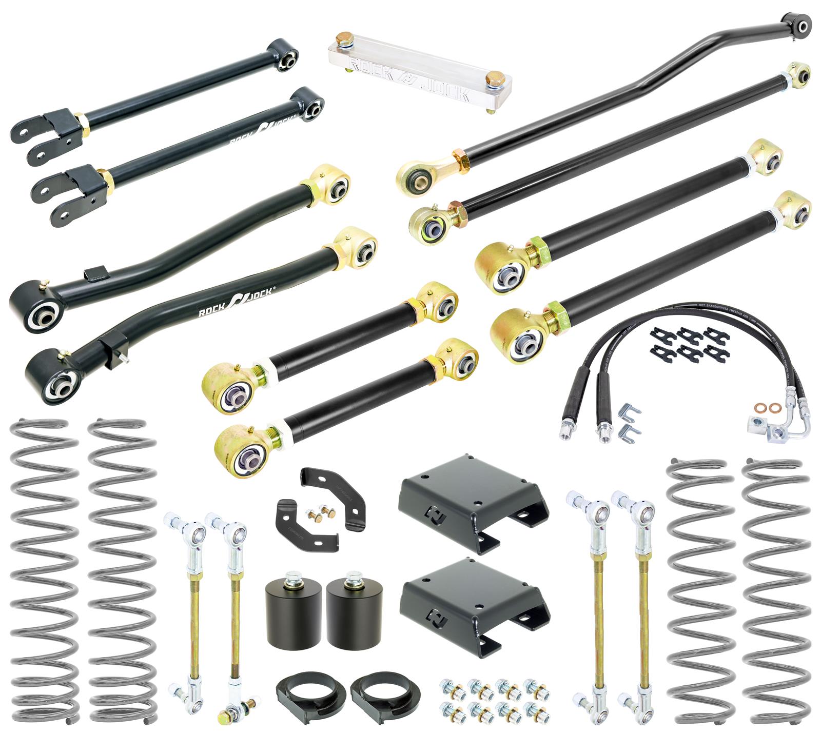 Rock Jock RJ150001101 Rock Jock Johnny Joint Suspension Lift Kits
