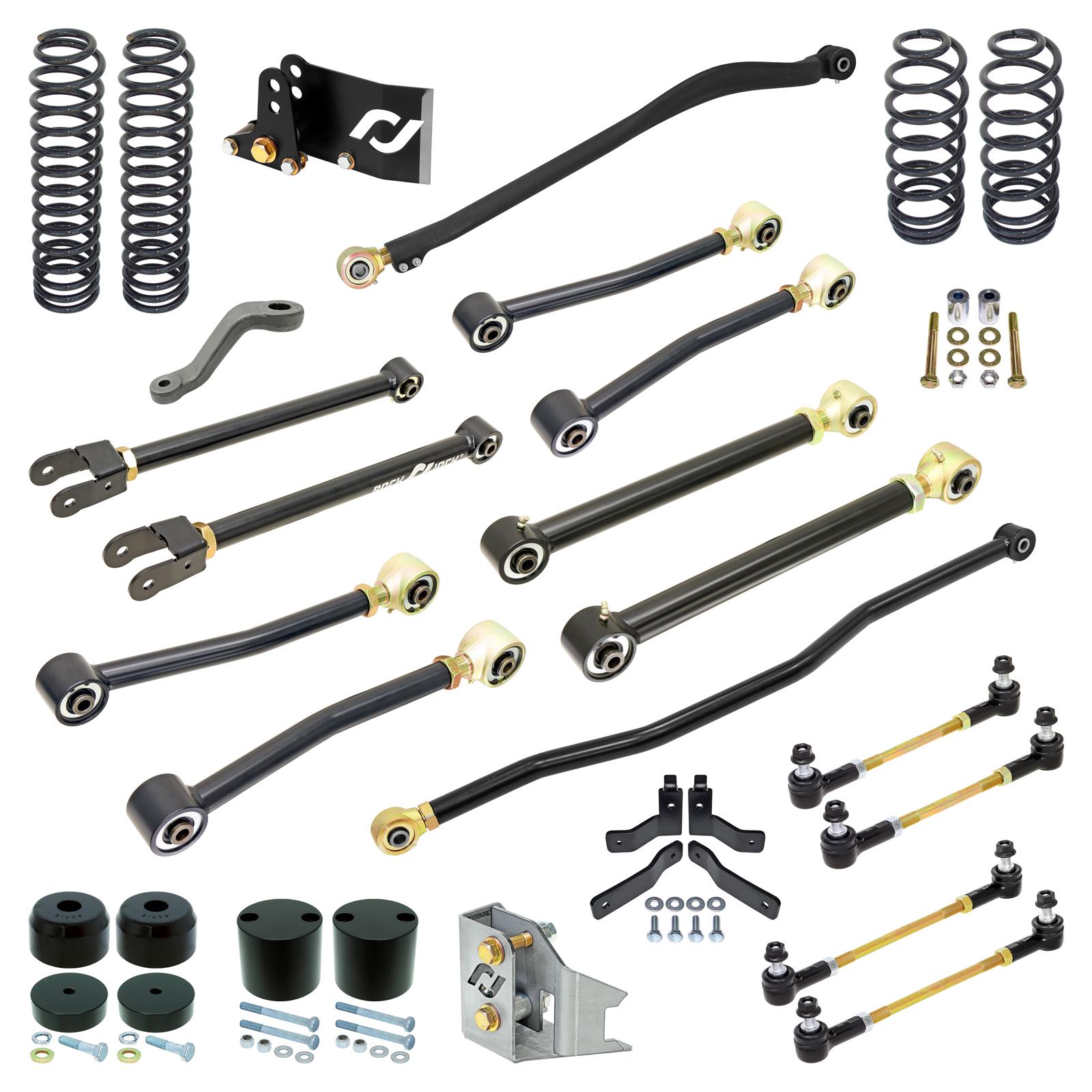 Rock Jock RJJK2DR1101 Rock Jock Pro Edition Suspension Lift Kits