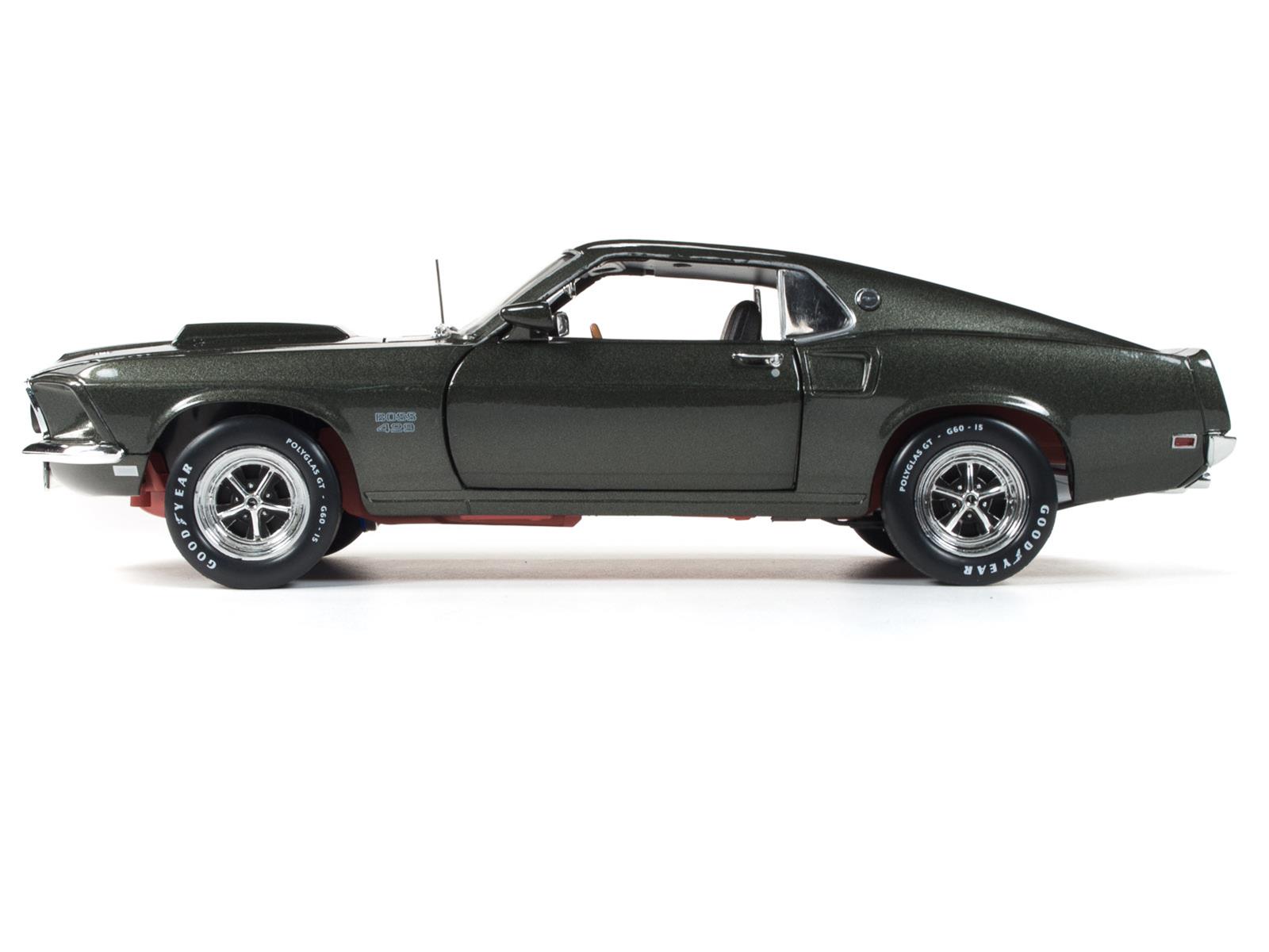 Summit Gifts AMM1152 1:18 Scale 1969 Ford Mustang Boss 429 Diecast
