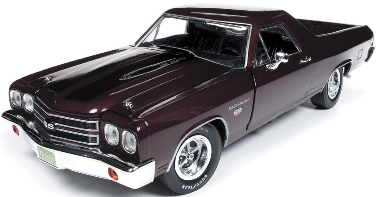 AUTO WORLD AMM1161 1:18 Scale 1970 Chevy El Camino SS Diecast Model |  Summit Racing