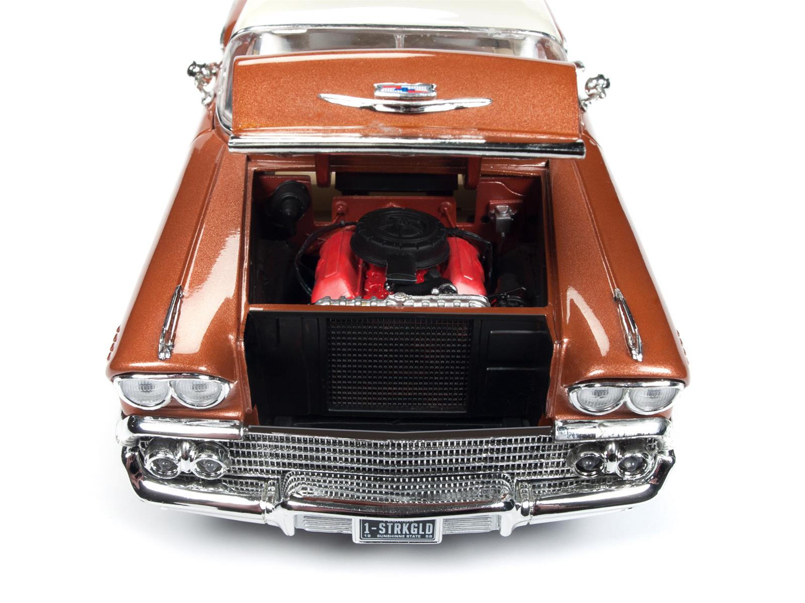 AUTO WORLD AMM1164 1:18 Scale 1958 Chevrolet Bel Air Impala Coupe