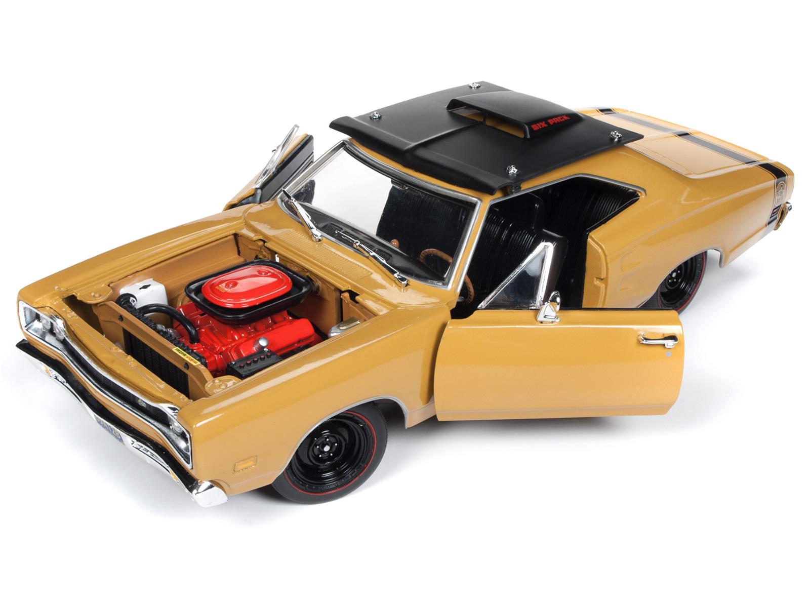 AUTO WORLD AMM1172 1:18 Scale 1969 Dodge Super Bee Diecast Model