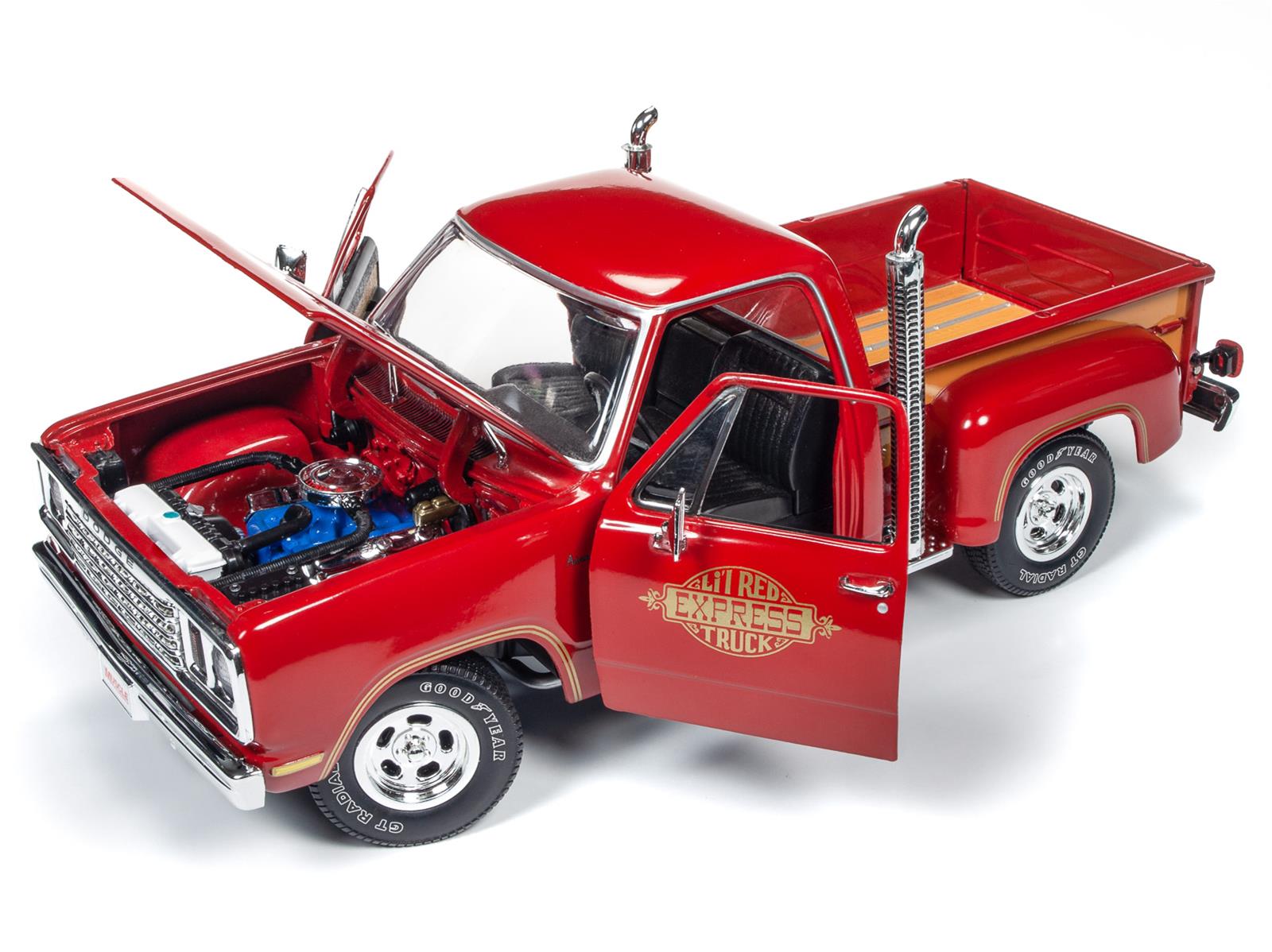 AUTO WORLD AMM1194 1:18 Scale 1978 Dodge Lil Red Express Diecast