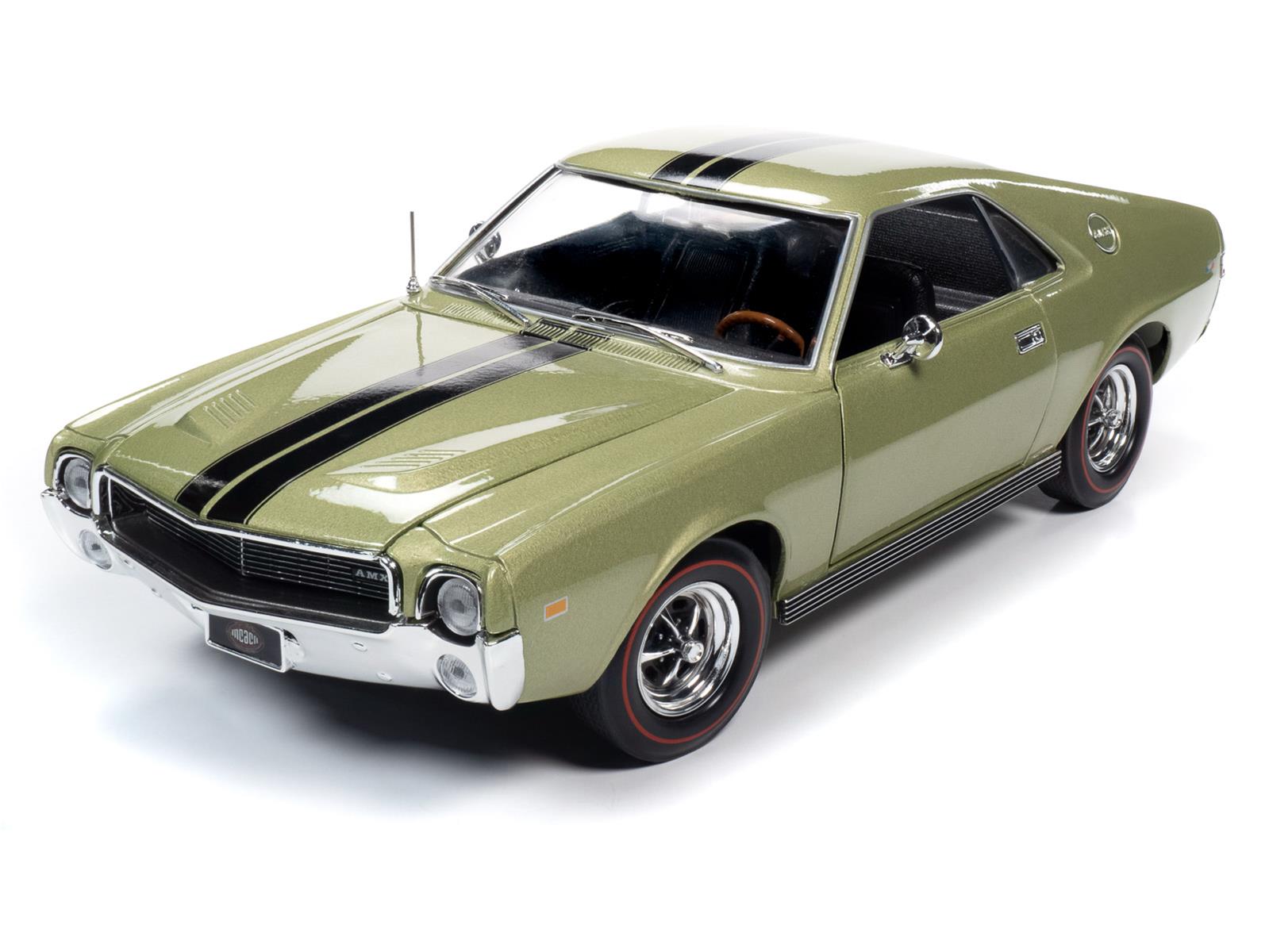 AUTO WORLD AMM1214 1:18 Scale 1968 AMC AMX Diecast Model | Summit