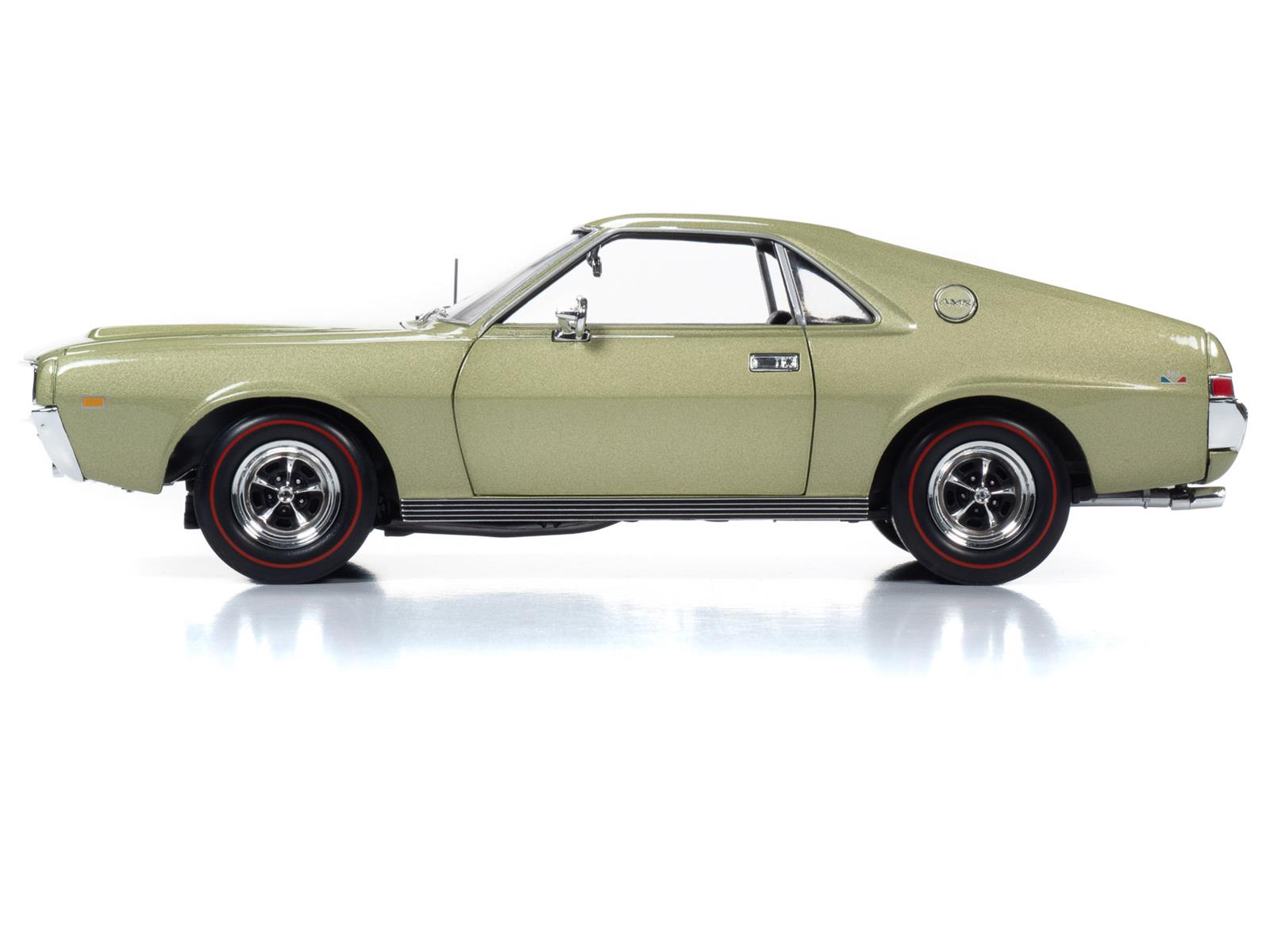 AUTO WORLD AMM1214 1:18 Scale 1968 AMC AMX Diecast Model | Summit