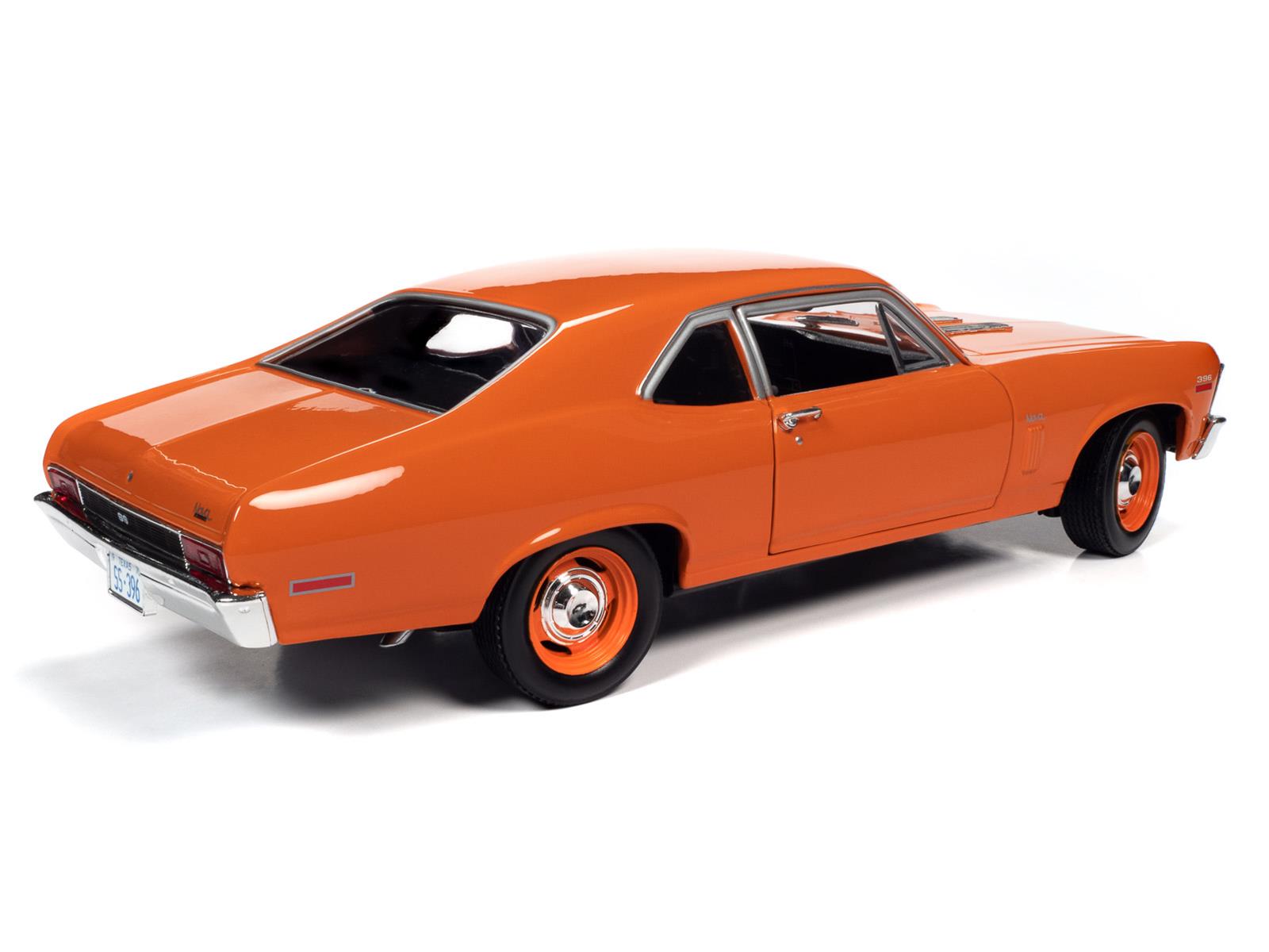 AUTO WORLD AMM1226 1:18 Scale 1970 Chevrolet Nova SS Diecast Model