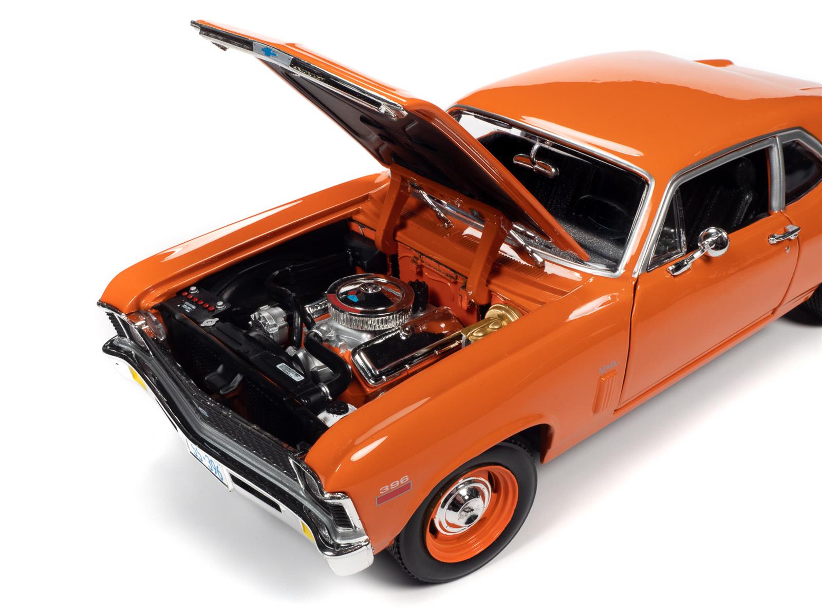 No56ミニカー1/18箱あり1970 Ienko Chevrolet Nova No56ミニカー1/18箱あり