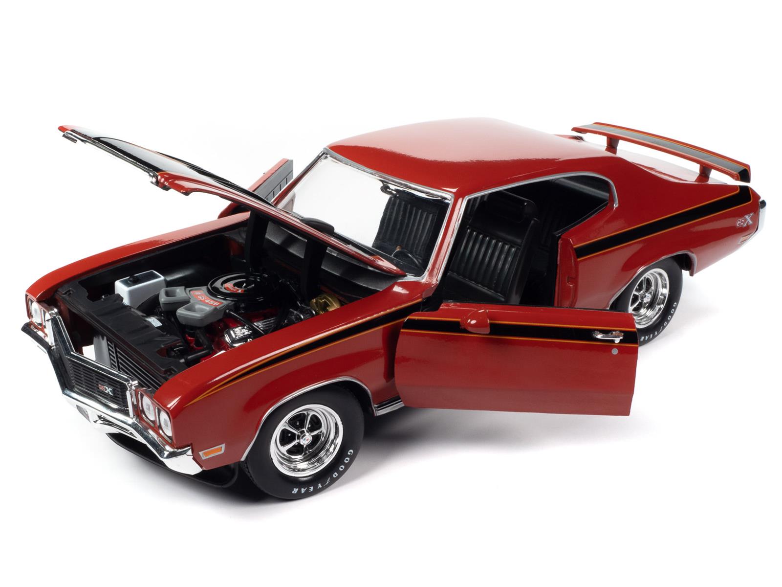 AUTO WORLD AMM1301/06 1:18 Scale 1972 Buick GSX Diecast Model