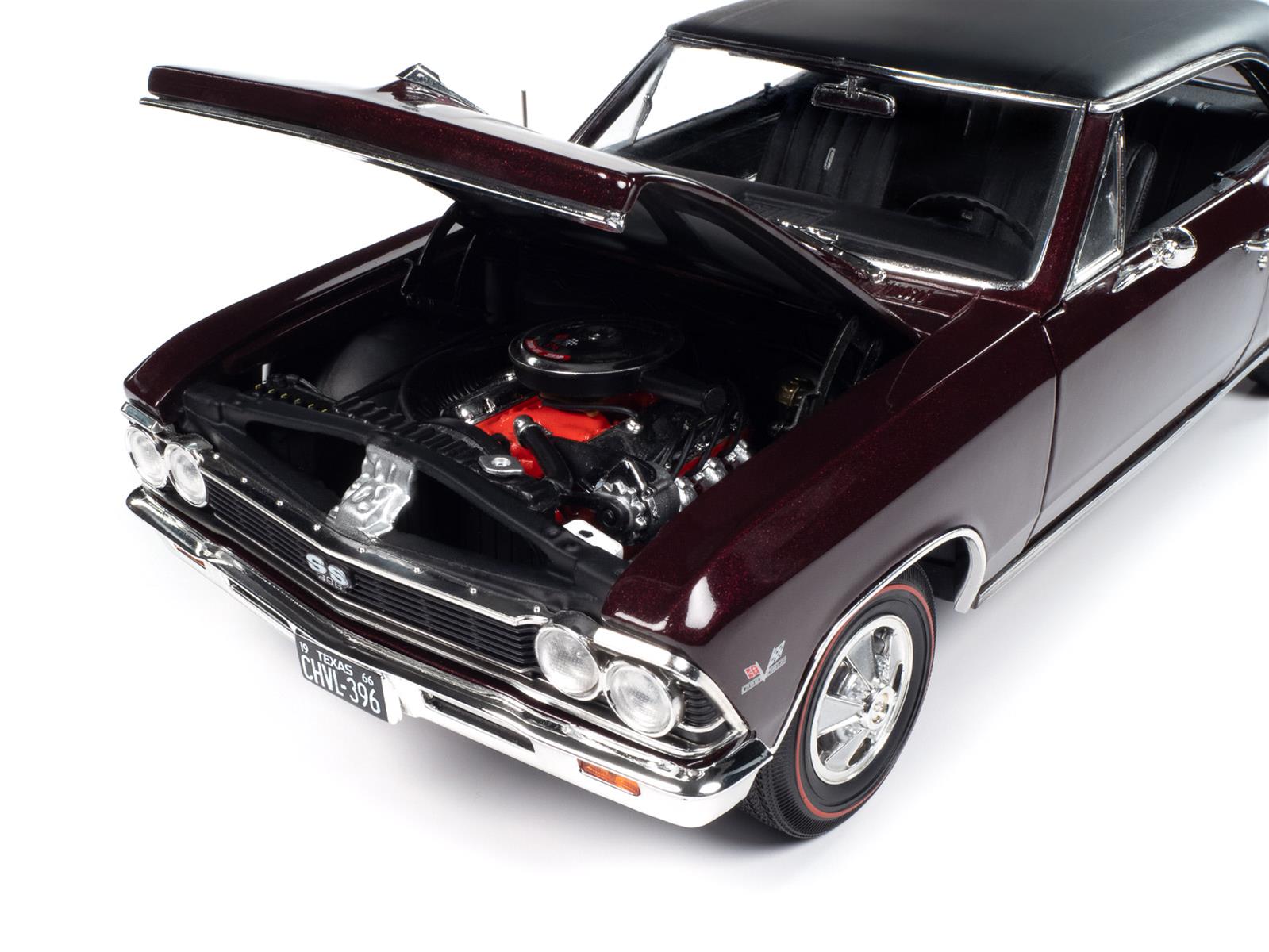 ertl 1/18 シェベルss マリブ　396 中古 1/18 Scale Ertl American Muscle 1969 Chevrolet Chevelle Ss396 1 of