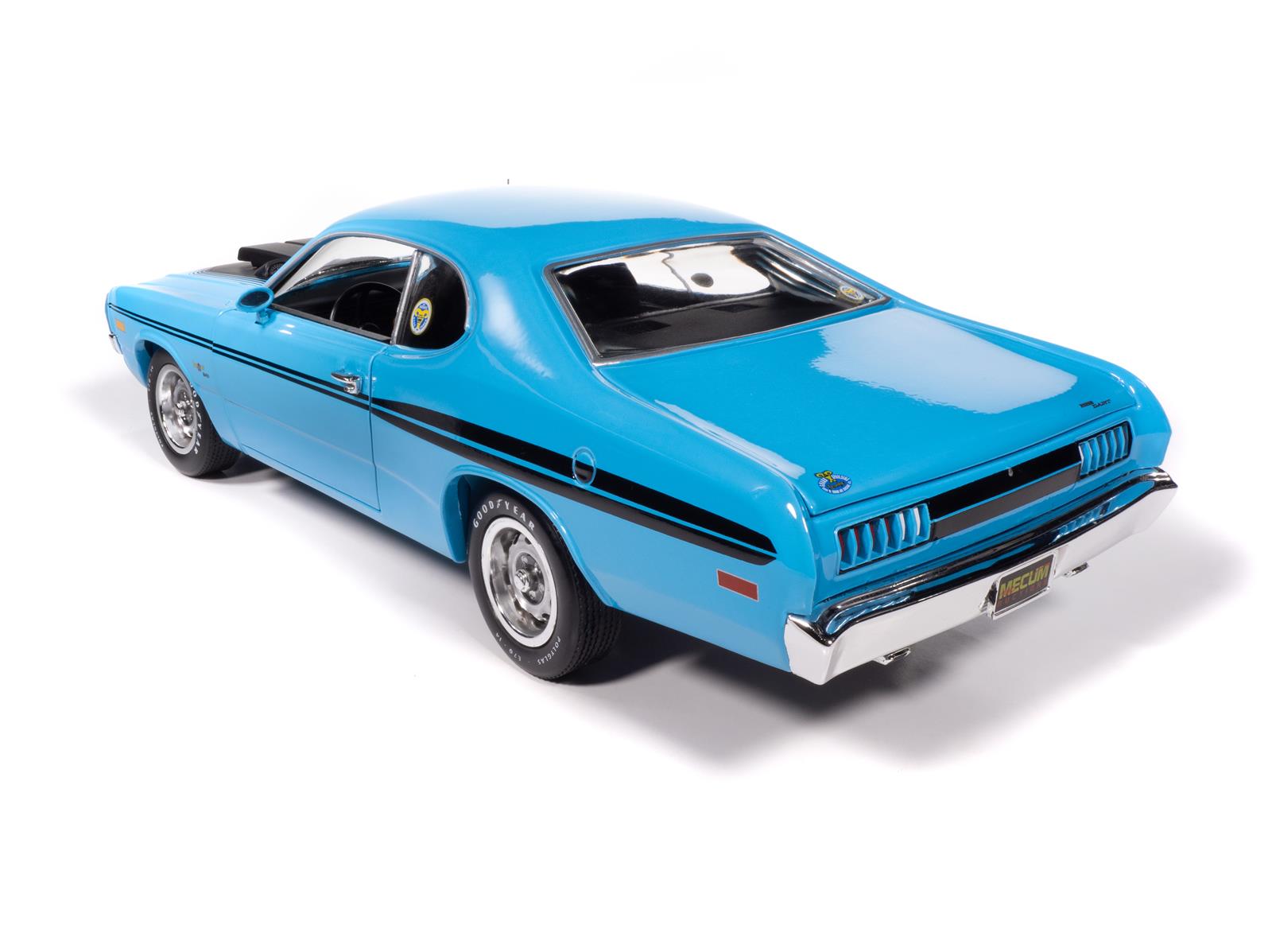AUTO WORLD AMM1345 1:18 Scale 1972 Dodge Demon GSS Diecast Model