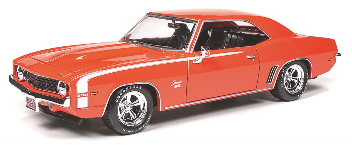 1:24 Scale 1969 Chevy Camaro SS350 Diecast Model AW24004.