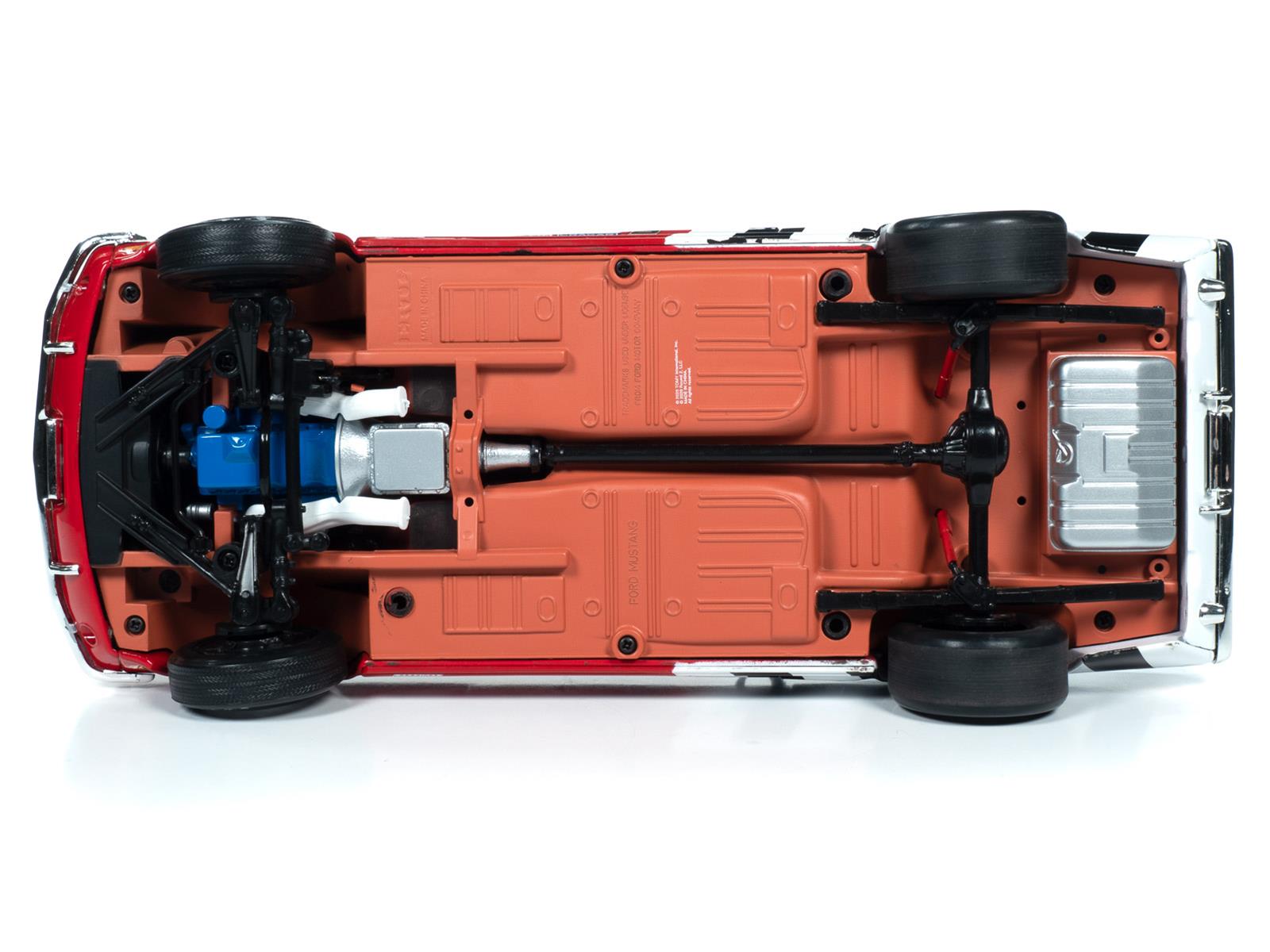 AUTO WORLD AW259 1:18 Scale Sandy Elliot 1968 Sandy Ford Mustang