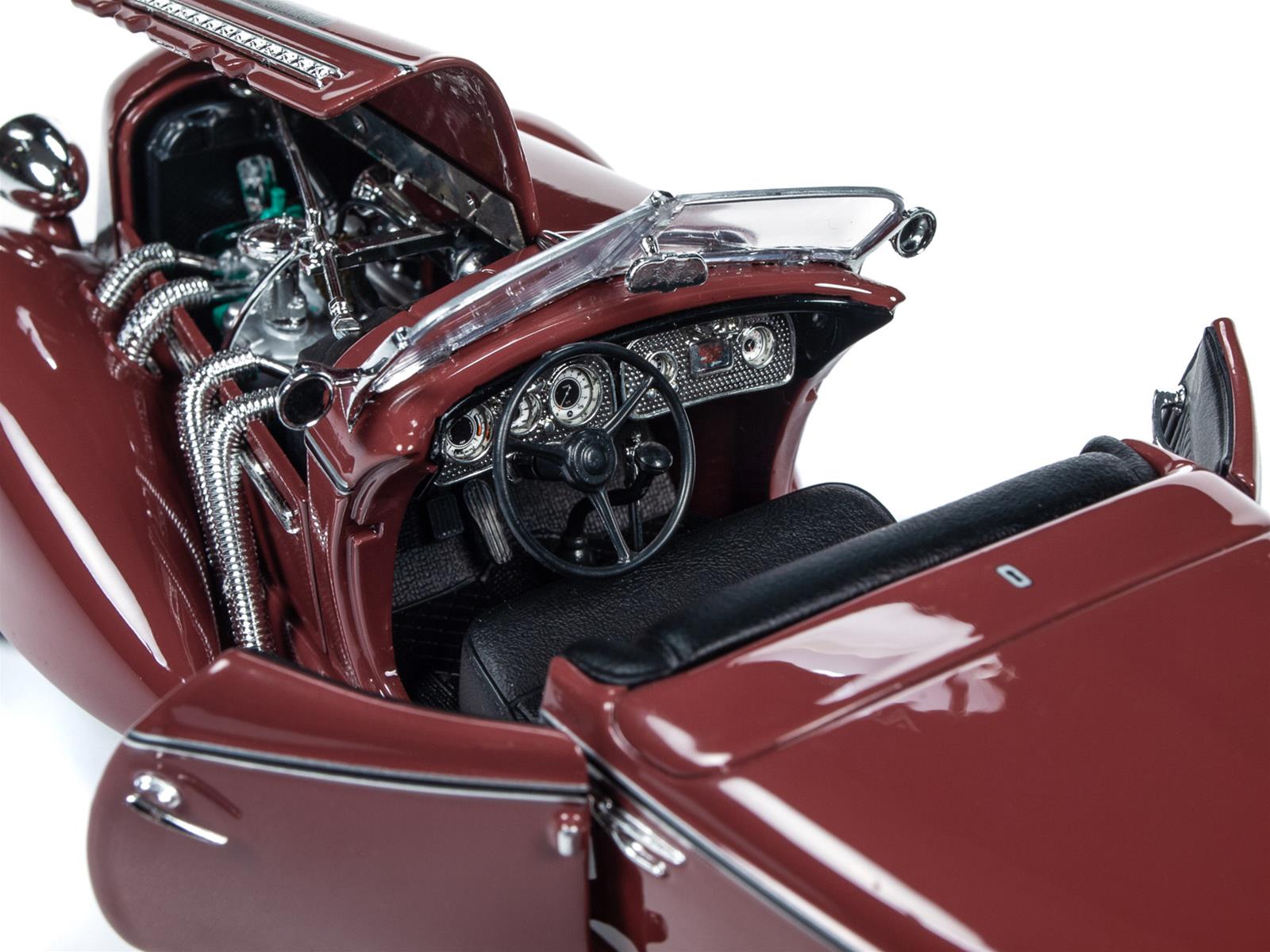 AUTO WORLD AW262 1:18 Scale 1935 Auburn 851 Speedster Diecast