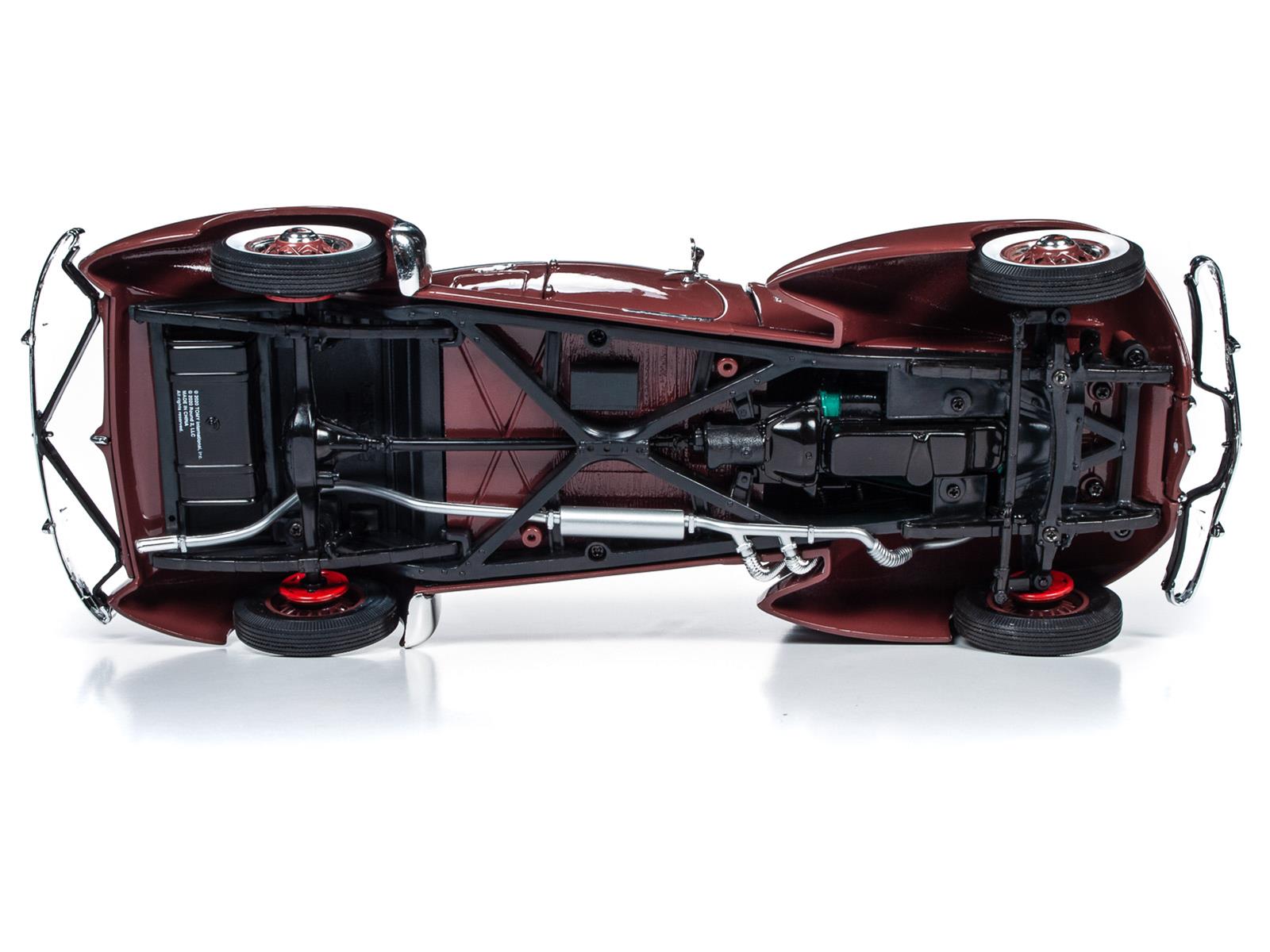 AUTO WORLD AW262 1:18 Scale 1935 Auburn 851 Speedster Diecast