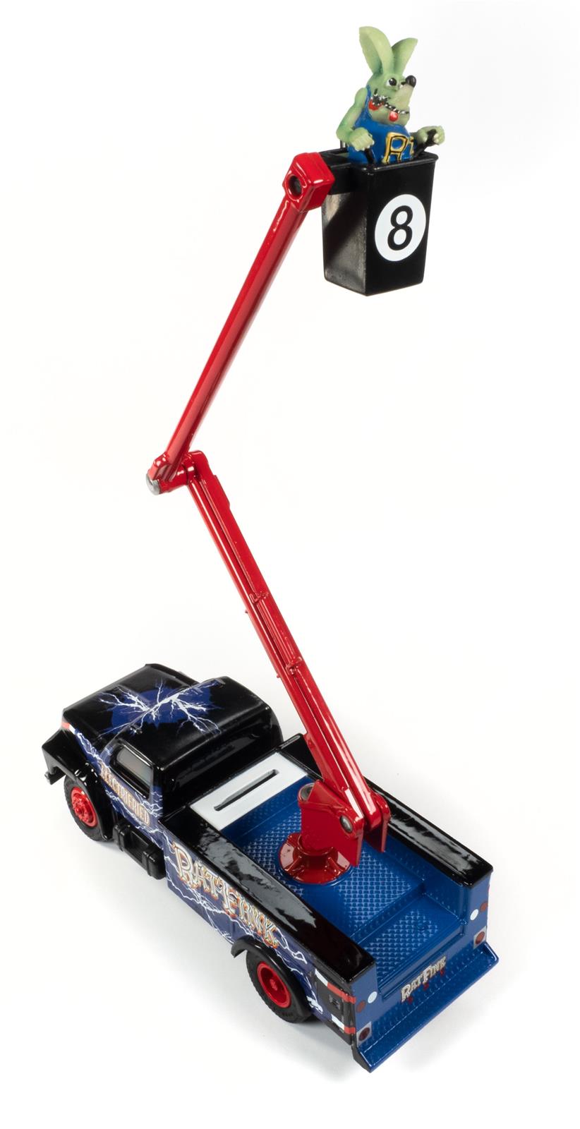 Rat Fink AW296 1:34 Scale 1990 Ford Rat Fink Bucket Truck Diecast