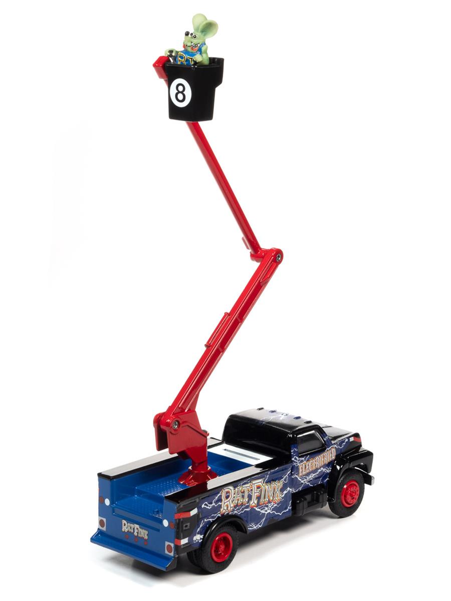 Rat Fink AW296 1:34 Scale 1990 Ford Rat Fink Bucket Truck Diecast