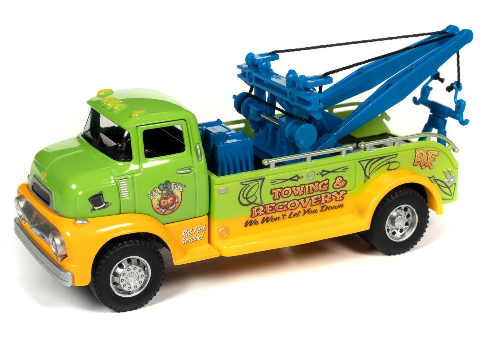 AUTO WORLD AW317/04 1:32 Scale Rat Fink Tow Truck Resin Model