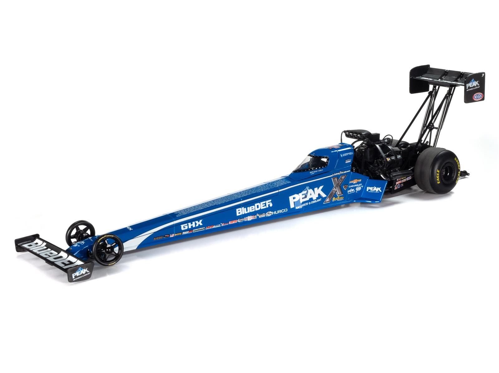 1/24 DRAGSTAR　ミニカー AUTO WORLD AWN041 1:24 Scale Brittany Force 2024 Peak Top Fuel