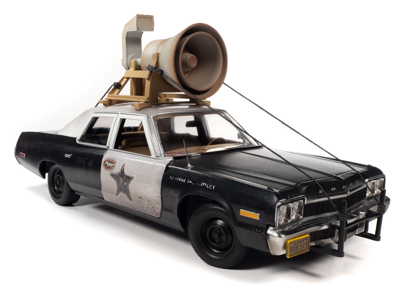 AUTO WORLD AWSS133/06 1:18 Scale Blues Brothers 1974 Dodge Monaco