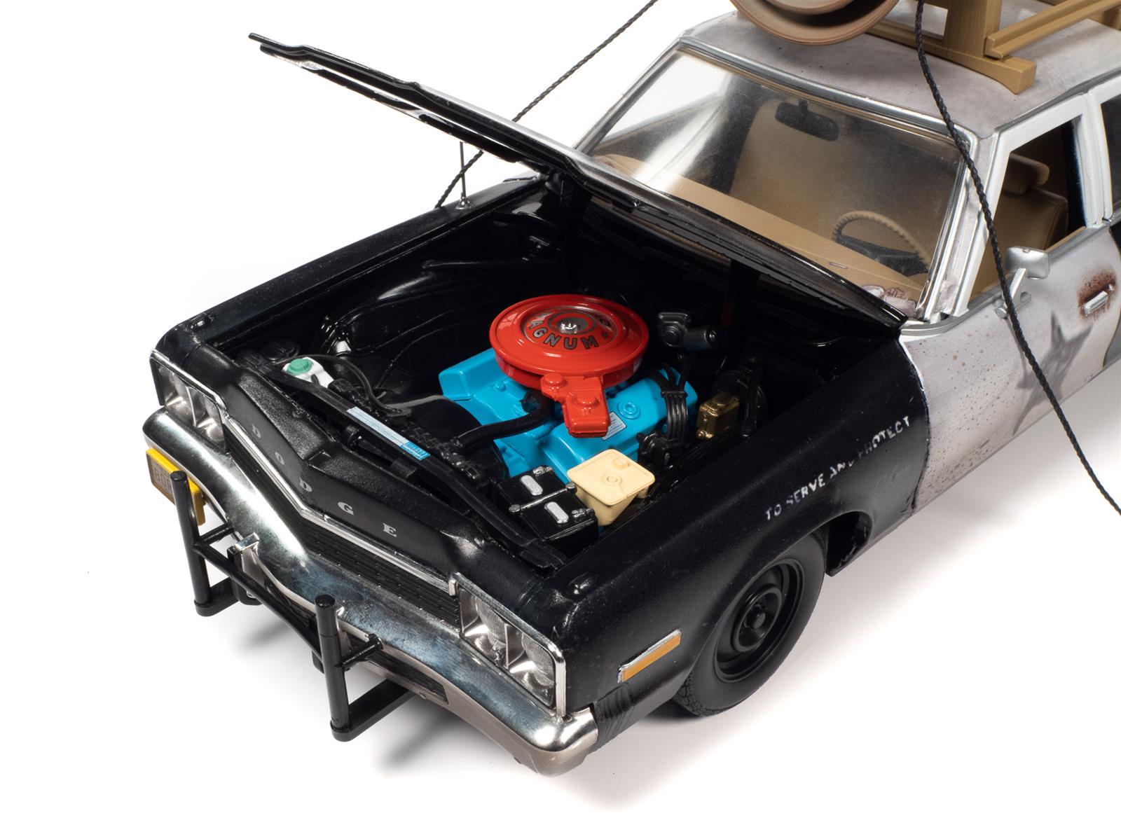 AUTO WORLD AWSS133/06 1:18 Scale Blues Brothers 1974 Dodge Monaco