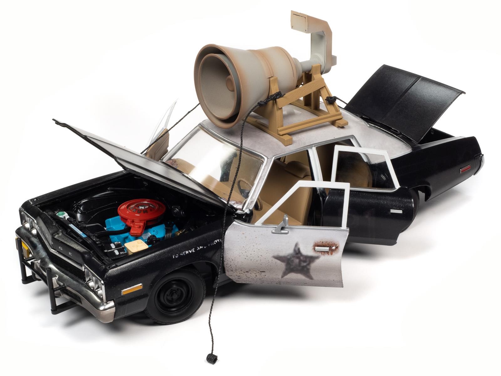 AUTO WORLD AWSS133/06 1:18 Scale Blues Brothers 1974 Dodge Monaco