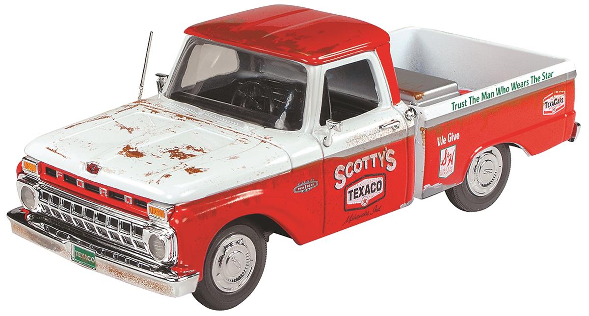 Ford F-350 1966 Meat Transport Truck Rare Argentina Diecast Scale 1:43+Magazine 