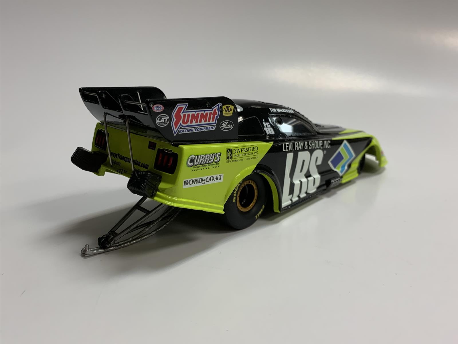 AUTO WORLD CP7704 124 Scale Tim Wilkerson 2020 Ford Mustang Funny Car