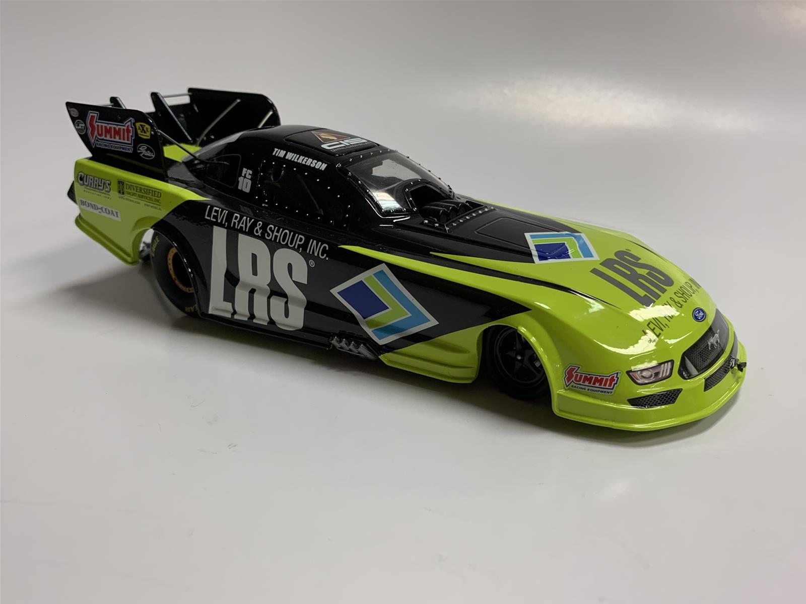 AUTO WORLD CP7704 124 Scale Tim Wilkerson 2020 Ford Mustang Funny Car