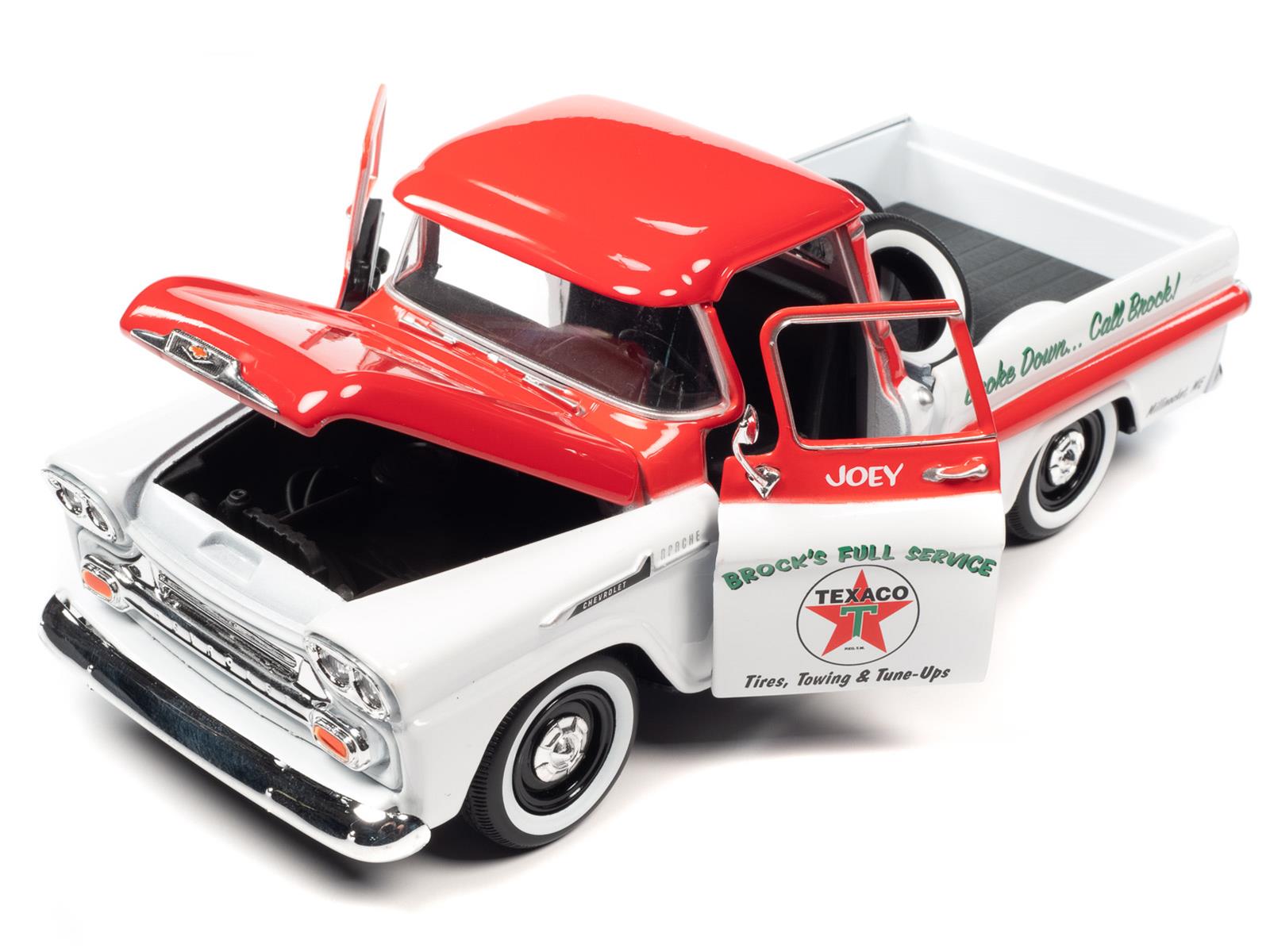 Summit Gifts CP8028 1:24 Scale Texaco 1958 Chevrolet Apache