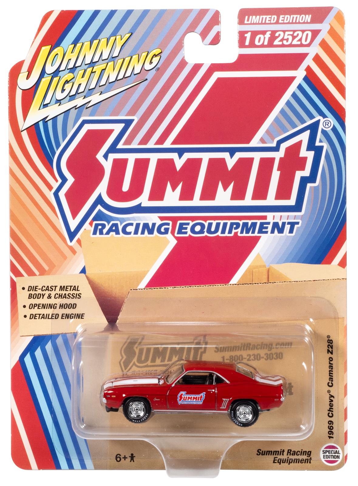 Summit Racing JLCP7500 1:64 Scale Summit Racing Equipment® 1969