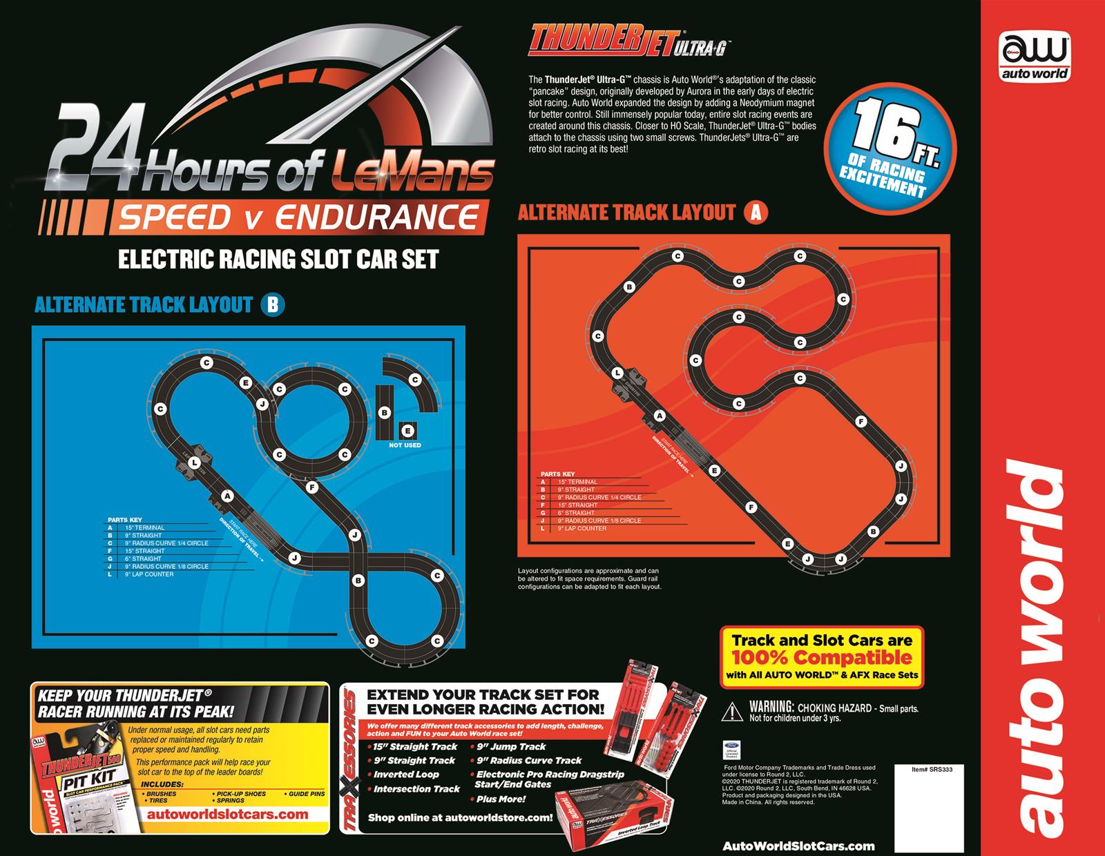 Scalextric: le coffret Legends Ford GT40 Le Mans 68 - Triple pack