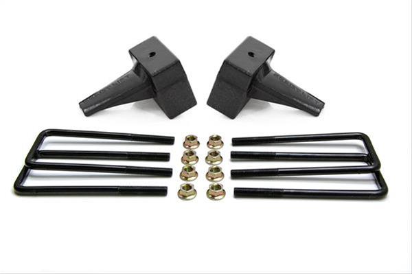 ReadyLift Suspension Rear Block Kits for 2009-2020 F-150 - 26-2105 Blocks, Kits, 5.00 in., Includes Blocks, Bump Stop Extensions, U-Bolts, Hardware, Ford, Kit