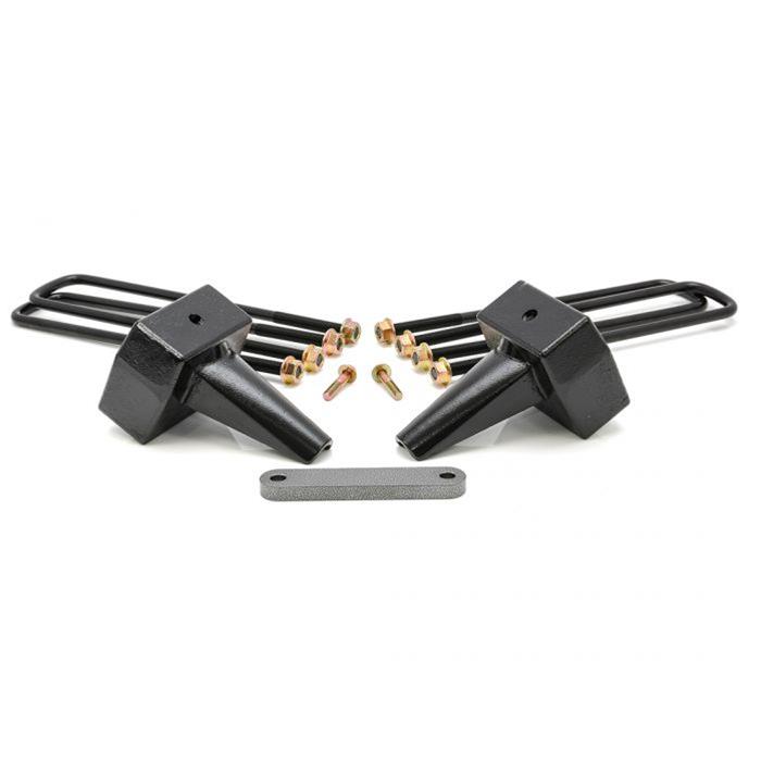 ReadyLift Suspension Rear Block Kits for 2017-2025 F-450 SUPER DUTY, F-350 2017-2024 F-250 DUTY - 26-2752 Lift, Leaf Spring Block, Cast Iron, Rear, 5.0 in., Ford, Kit