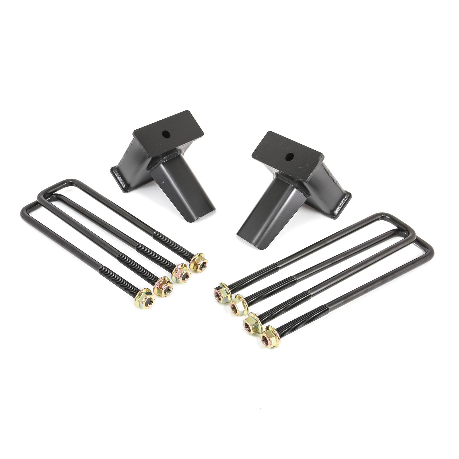 ReadyLift Suspension Rear Block Kits for 2014-2018 SIERRA 1500, SILVERADO 1500 - 26-3460 Lift, Leaf Spring Block, Cast Iron, Rear, 6.0 in., Chevy, GMC, Kit