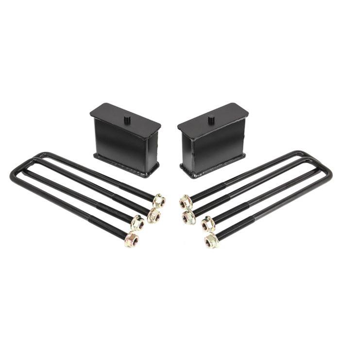 ReadyLift Suspension Rear Block Kits 26-5550 Lift, Leaf Spring Block, Cast Iron, Rear, 5.0 in., Toyota, Kit
