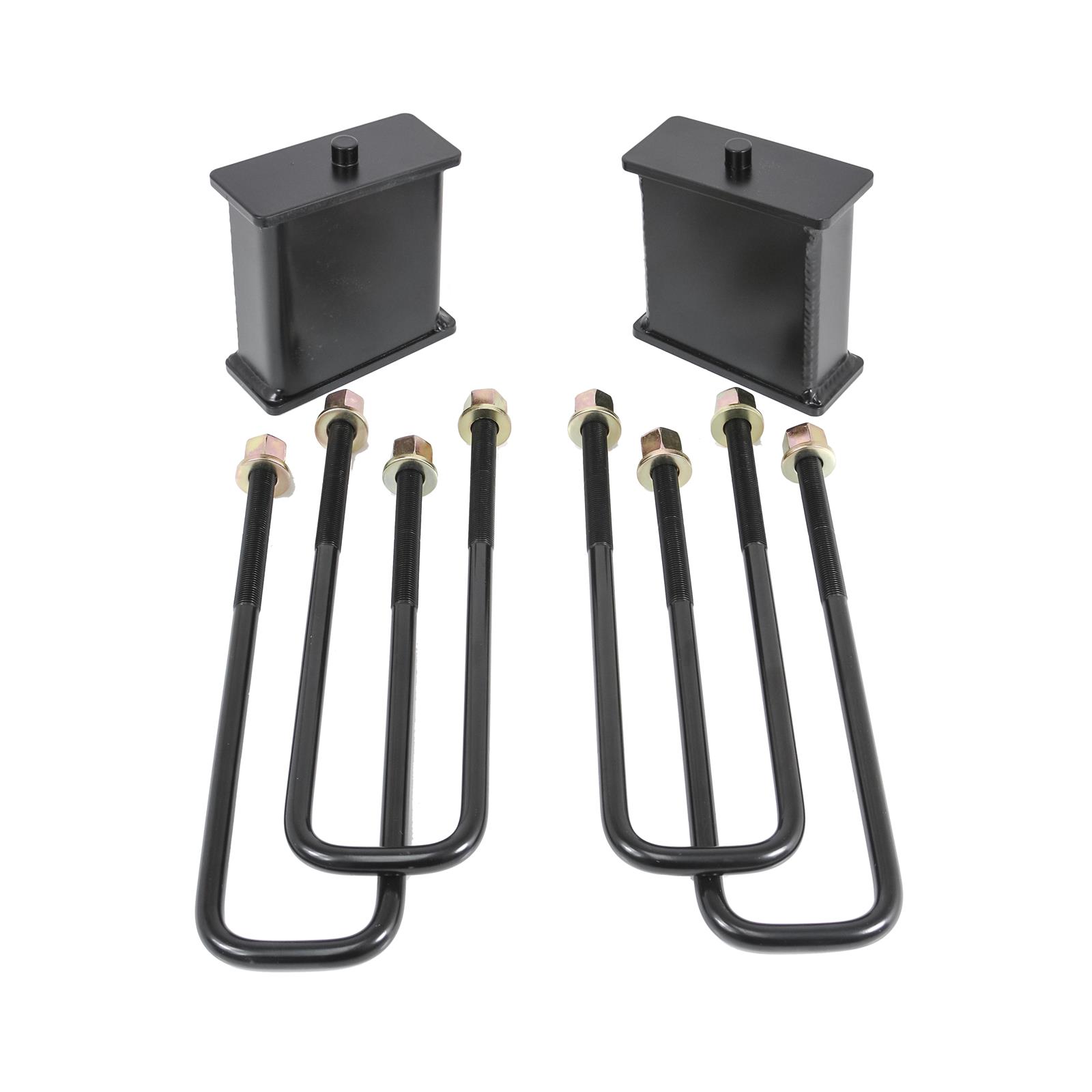ReadyLift Suspension Rear Block Kits for 2007-2021 TUNDRA - 26-5850 Lift, Leaf Spring Block, Cast Iron, Rear, 5.0 in., Toyota, Kit