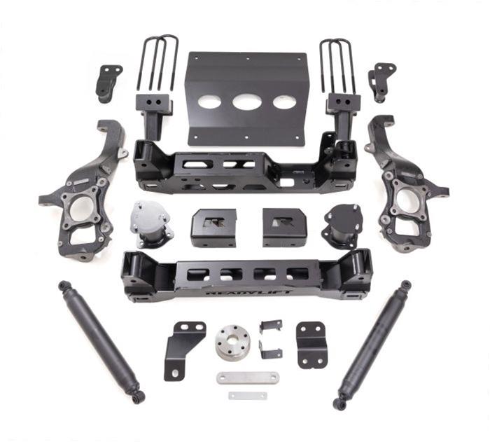 ReadyLift Suspension Lift Kits for 2021-2025 F-150 - 44-21600 Kit, 6.00 in., Front Knuckles, Rear Leaf Spring Block, SST3000 Rear Shocks, Ford, Kit