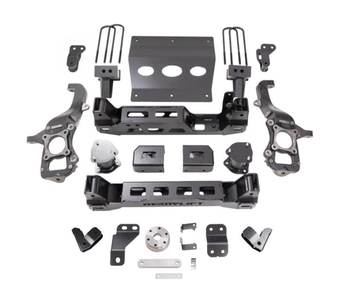 ReadyLift Suspension Lift Kits 44-21630 Kit, 6.00 in., Front Knuckles, Rear Leaf Spring Block, Ford, Kit