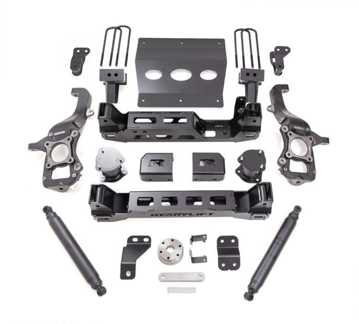 ReadyLift Suspension Lift Kits for 2015-2020 F-150 - 44-25600 Kit, Front and Rear, 6 in. Lift, Rear Shocks, Ford, Kit