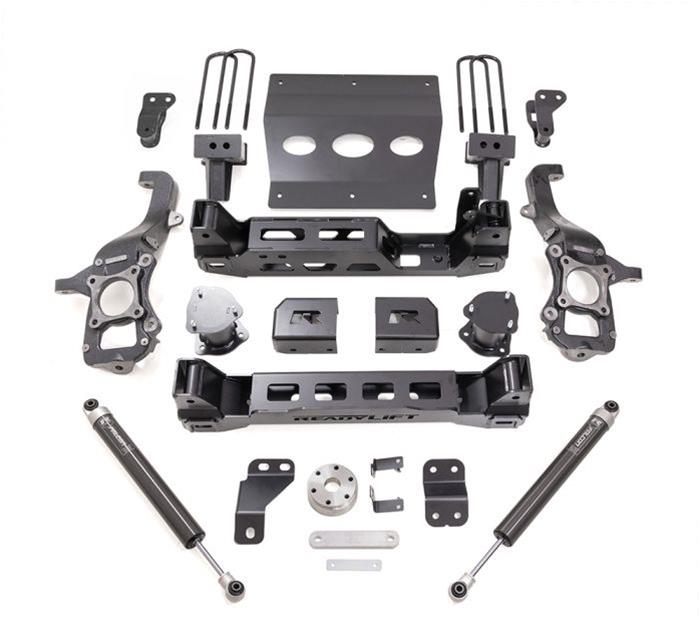 ReadyLift Suspension Lift Kits for 2015-2020 F-150 - 44-25620 Kit, Front and Rear, 6 in. Lift, Rear Shocks, Ford, Kit