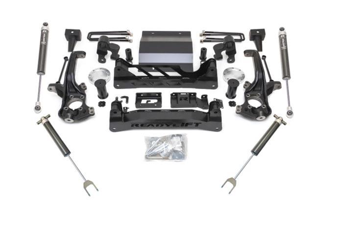 ReadyLift Suspension Lift Kits 44-30620 Kit, 6.00 in., Front Knuckles, Crossmember, Torsion Bar Brackets, CV Spacers, Differential Drop Brackets, Shocks, Chevy, GMC, Kit thumbnail 2