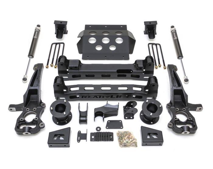 ReadyLift Suspension Lift Kits 44-39420 Kit, Front and Rear, 4 in. Lift, Rear Shocks, Chevy, GMC, Kit